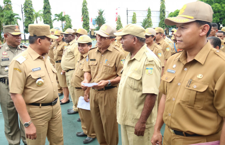 Telat Apel, Ratusan ASN Terima Sanksi Ini